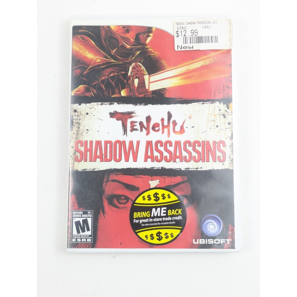 Tenchu: Shadow Assassins Nintendo Wii